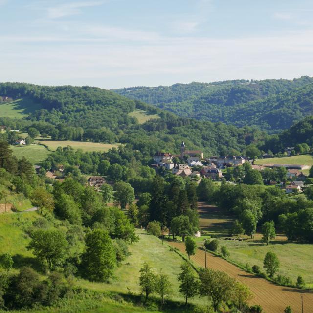 Paysage du Ségala à Terrou