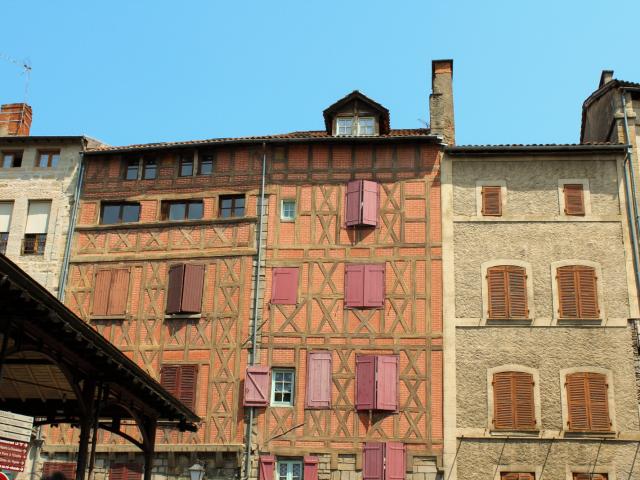 Maisons à colombages - Figeac