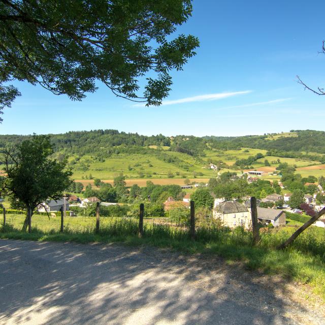 Paysage du Ségala à Terrou