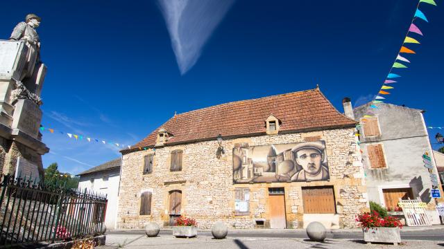 Fresque à Frayssinet-le-Gélat