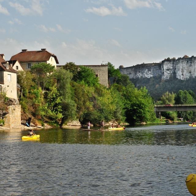 Canoé à Meyronne