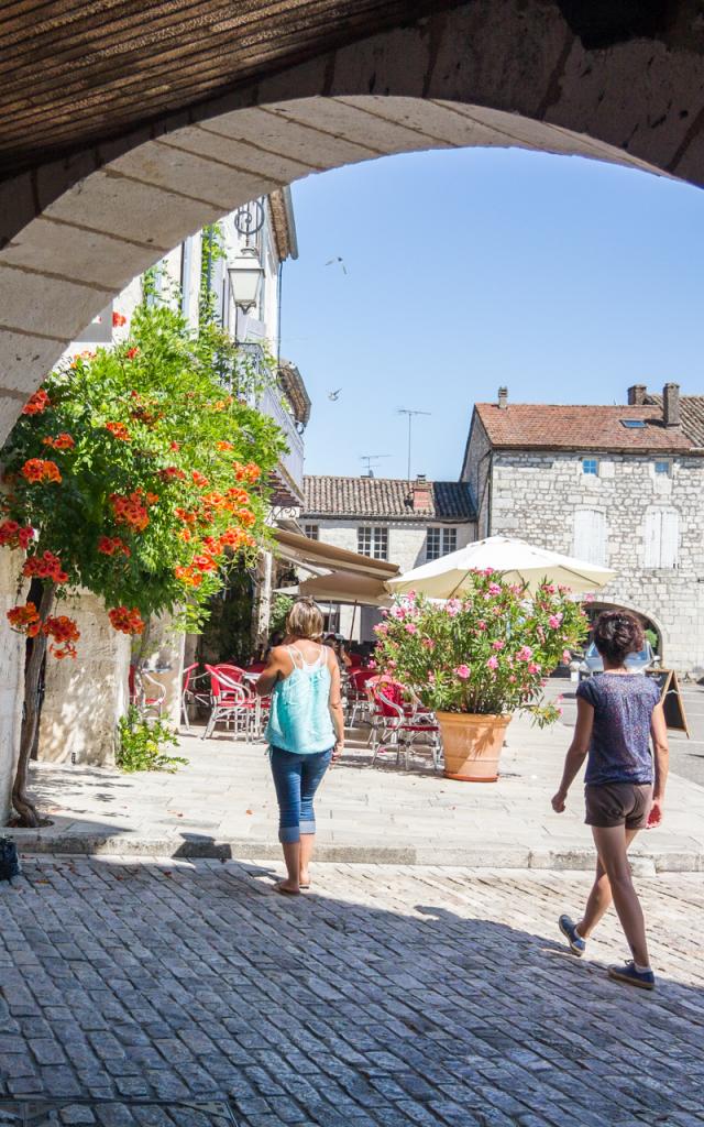 Arcades à Castelnau Montratier