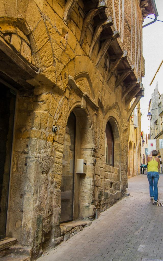 Balade dans les ruelles de Gourdon