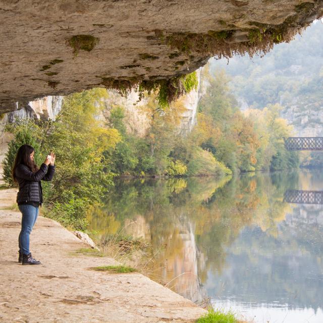 Bouziès - Chemin de halage