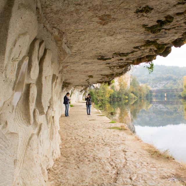 Bouziès - Chemin de halage