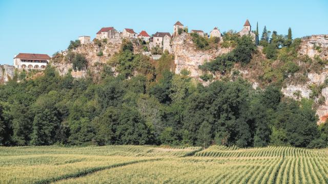 Calvignac, vallée du Lot