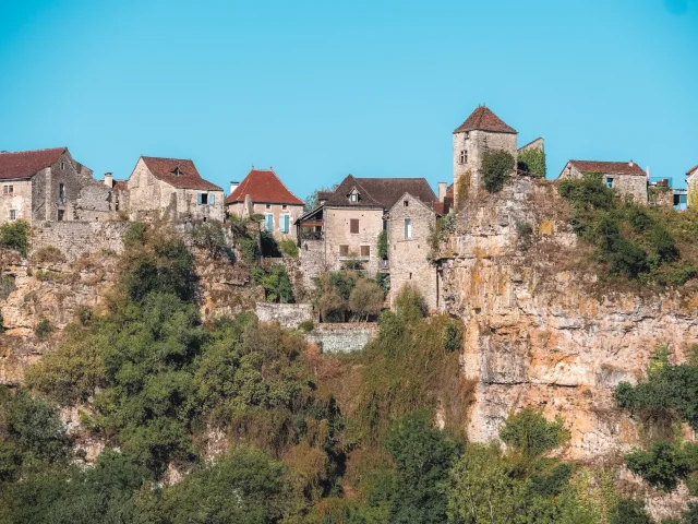 Calvignac, vallée du Lot