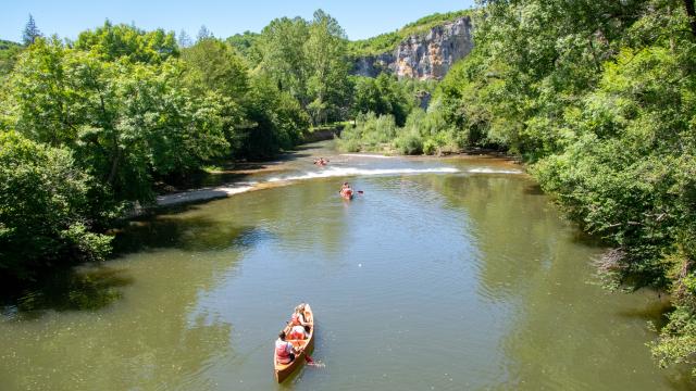 Canoë en Vallée du Célé