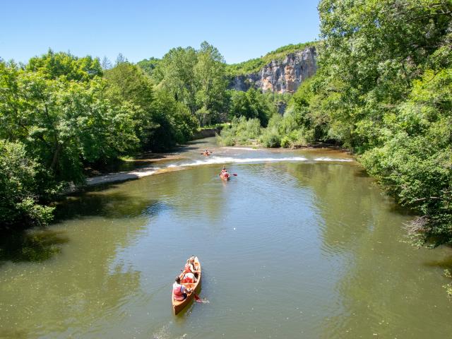 Canoë en Vallée du Célé