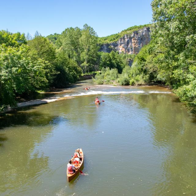 Canoë en Vallée du Célé