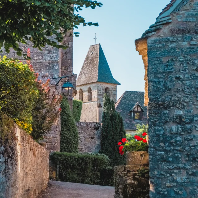 Dans les rues de Loubressac