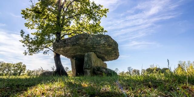 Dolmen de Ferrières à Limogne