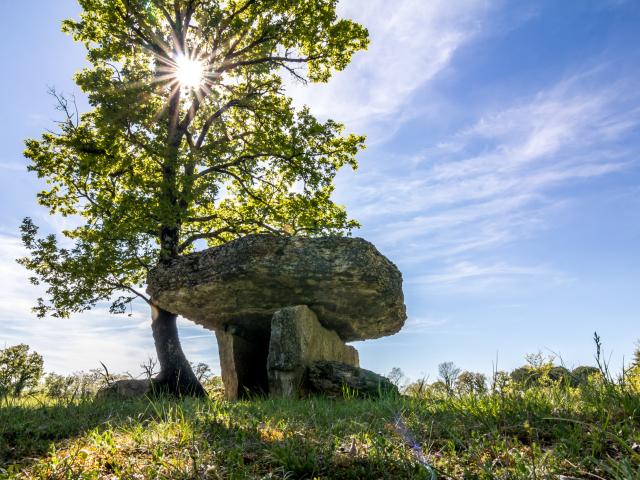 Dolmen de Ferrières à Limogne