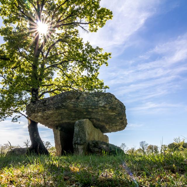 Dolmen de Ferrières à Limogne