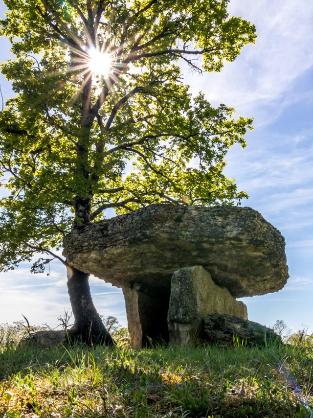 Dolmen de Ferrières à Limogne