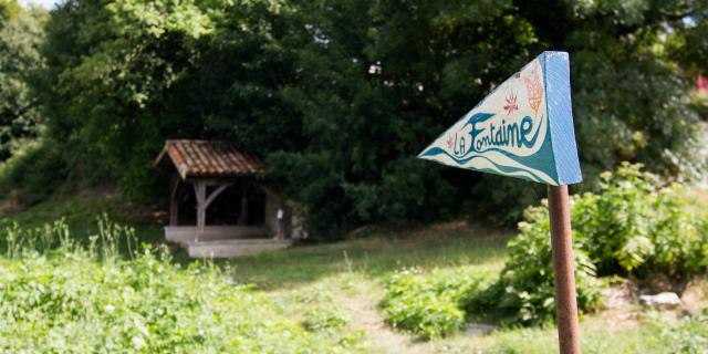 Fontaine miraculeuse à Lascabanes