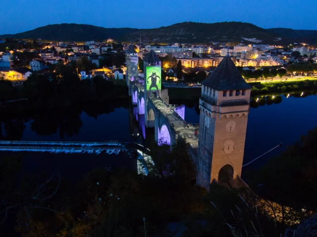 Pont Valentré - illuminations 2014