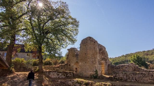 L'abbaye Nouvelle à Léobard