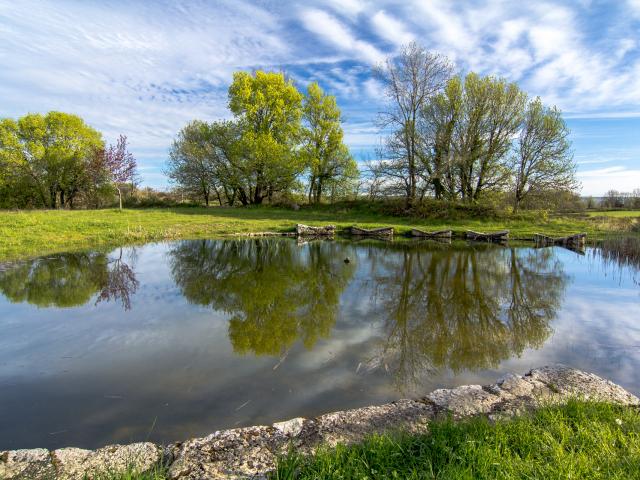 Lac et lavoirs de l'Escalier