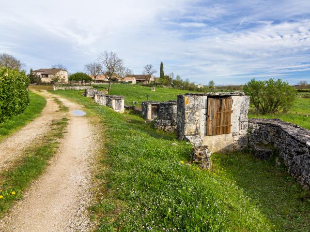 Le chemin des puits à Laburgade