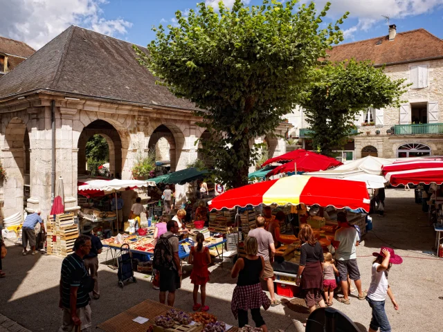 Marché à Souillac