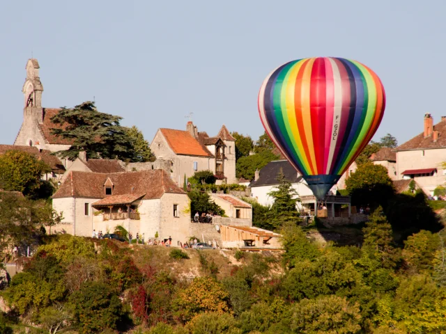 Montgolfiades à Rocamadour