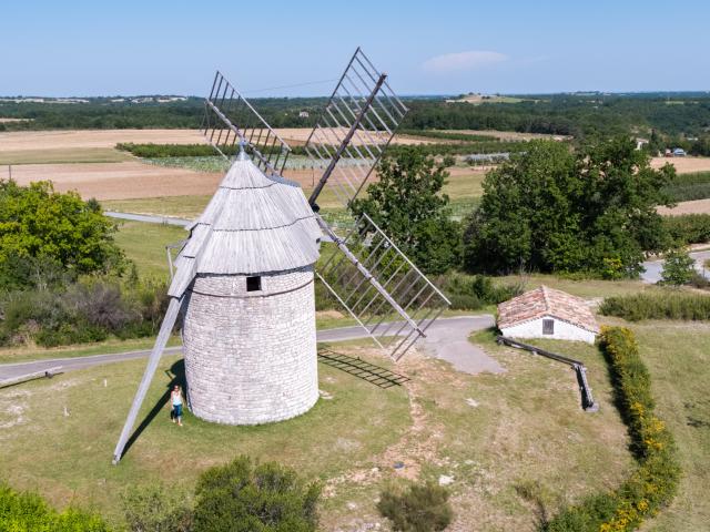 Moulin de Boisse à Sainte-Alauzie