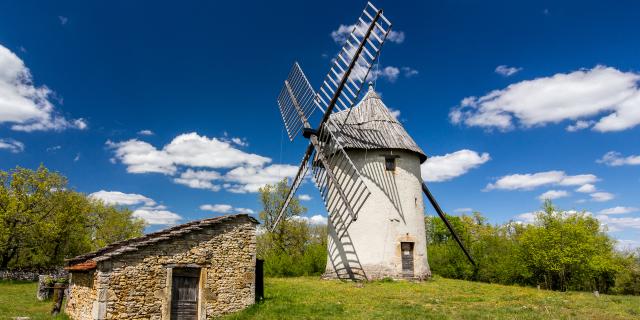 Moulin de la Bosse à Promilhanes