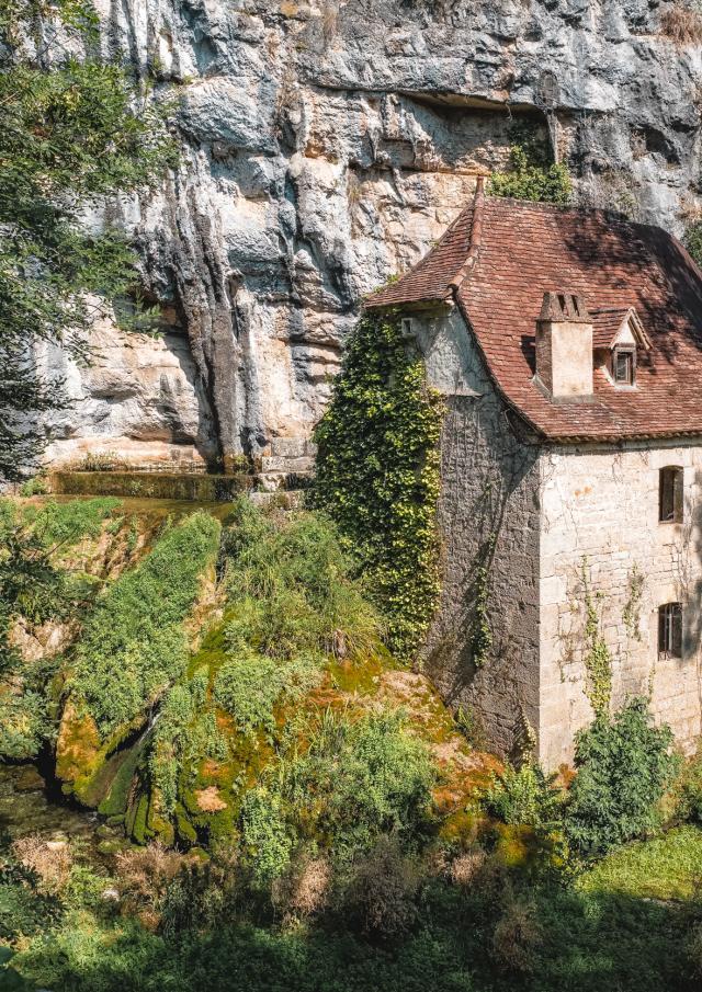 Moulin de la Pescalerie, vallée du Célé