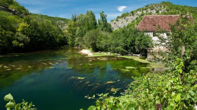 Ouysse et Moulin de Cougnaguet