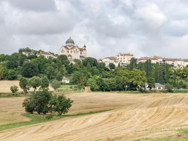 Paysage autour de Castelnau-Montratier