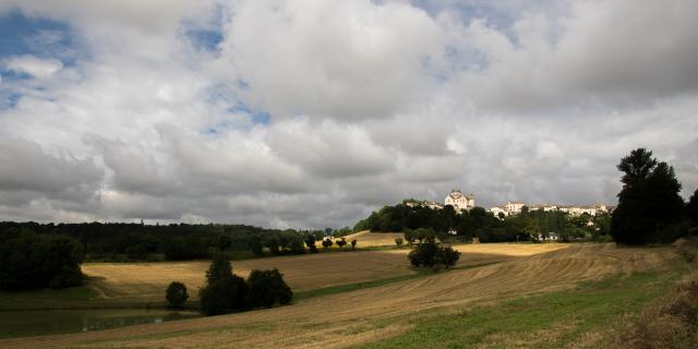 Paysage autour de Castelnau-Montratier