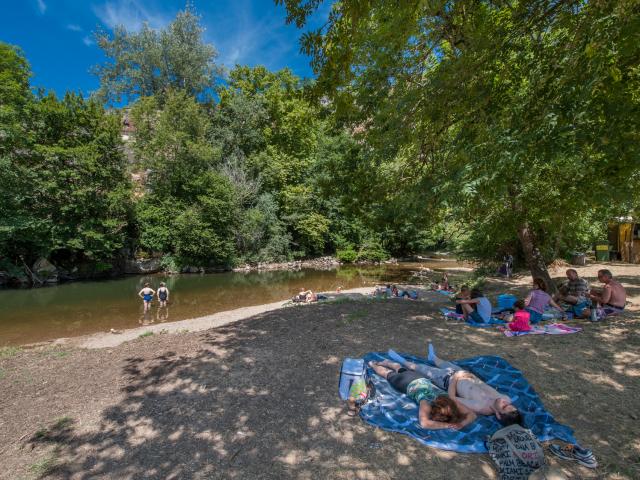 Plage de Sauliac-Sur-Célé