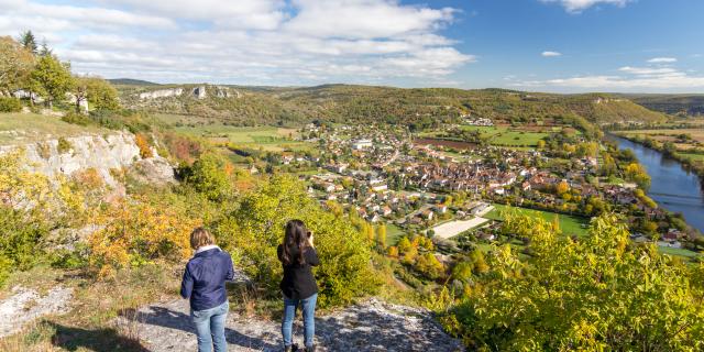 Point de vue sur Cajarc au Lieu-dit La Plogne