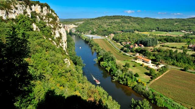 Saint-Cirq-Lapopie en Vallée du Lot