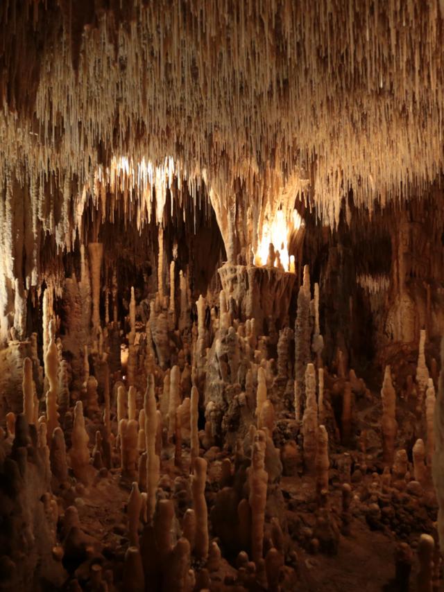 Salles des concrétions naturelles - Grottes de Cougnac