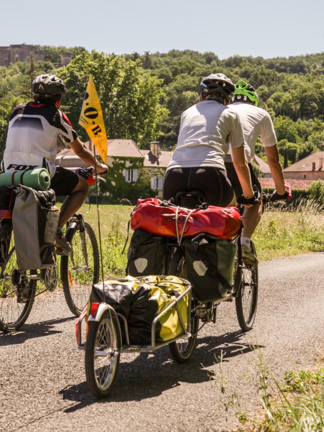 Sur la Véloroute à Grézels