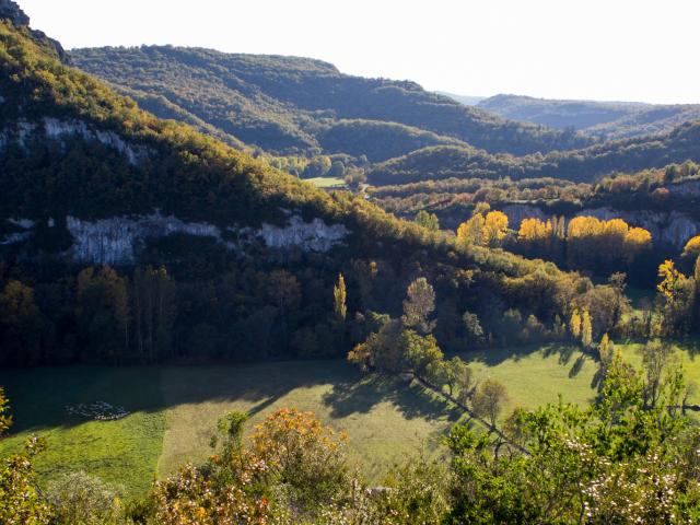 Vallée du Célé à Saint-Sulpice