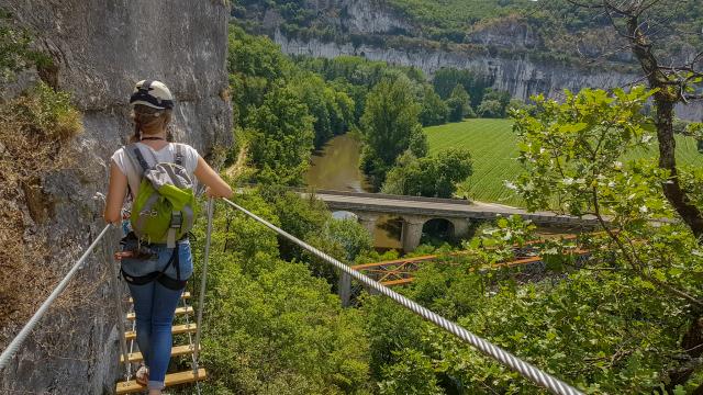 Via ferrata - Kalpaca à Conduché