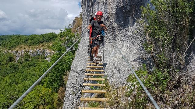 Via ferrata - Kalpaca à Conduché