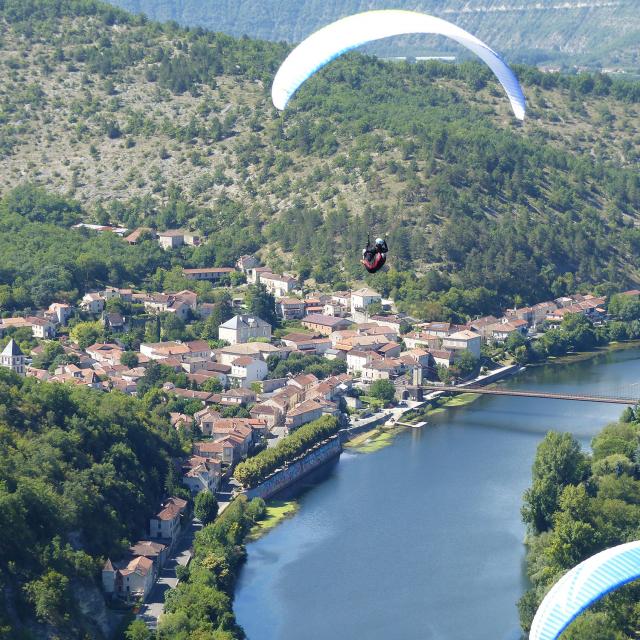 Vol Parapente Lot Cahors