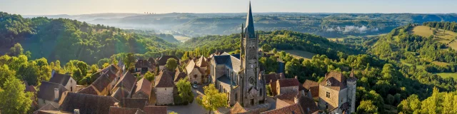 Vue aérienne du Village de Faycelles