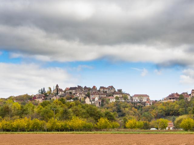 Vue sur le Village de Calvignac