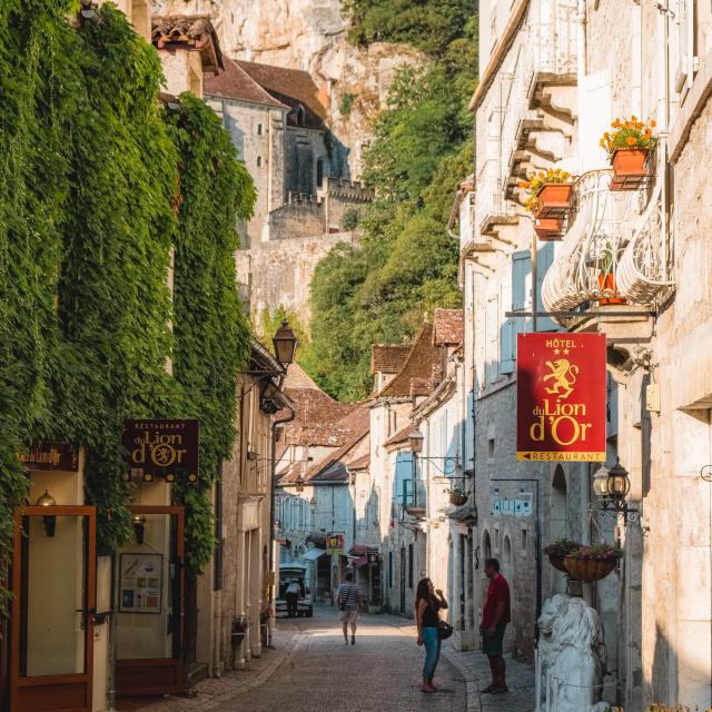 Au coeur de la cité de Rocamadour