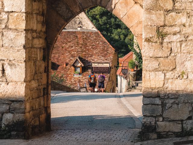 Cité de Rocamadour, porte du Haut Coustalou