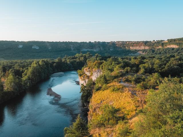 Vallée de la Dordogne, point de vue de Mirandol