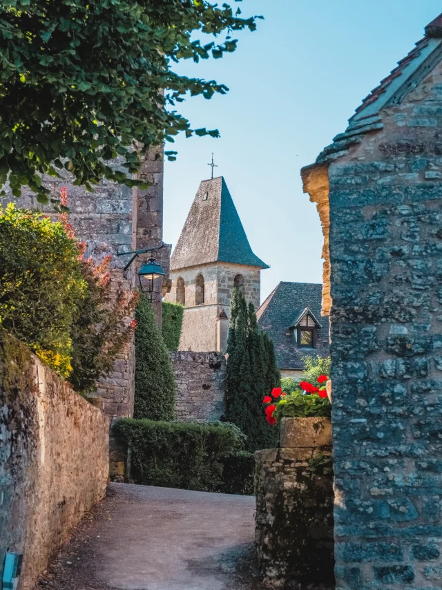 Dans les rues de Loubressac