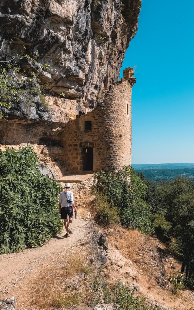 Château des anglais, cirque d'Autoire