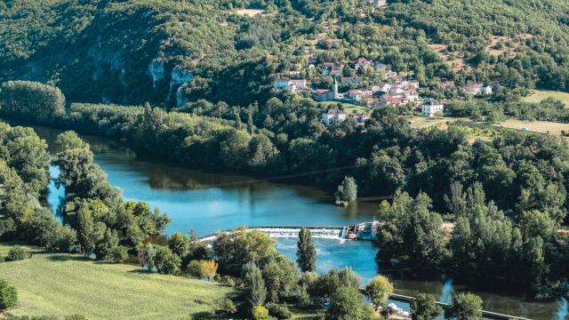 Point de vue de Saint-Géry, vallée du Lot