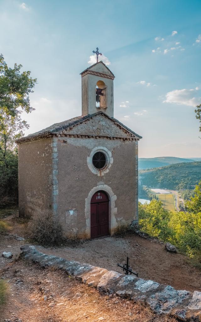 Chapelle Sainte-Croix, Saint-Cirq-Lapopie